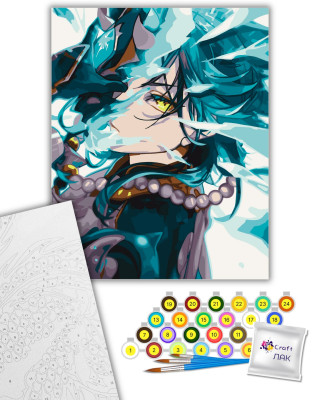 Картина за номерами "Воїн Сяо" 10348-AC 40х50 см