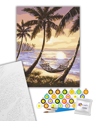 Картина за номерами "Райське місце" 10597-AC 40х50 см