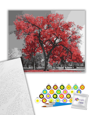 Картина за номерами "Канадський явір" 40*50 см 10523-AC