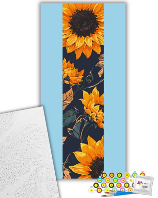 Картина за номерами "Квітка сонця 2" 13068-AC 40х80 см