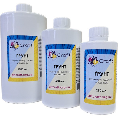 Ґрунт акриловий художній 500 мл 5012-AC