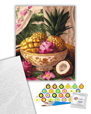 Картина за номерами "Тропічні дари" 12058-AC 40x50 см