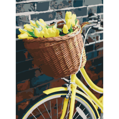 Картина за номерами "Жовтий настрій" 40*50 см 13112-AC