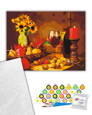 Картина за номерами "Фруктова вечеря" 12139-AC 40х50 см
