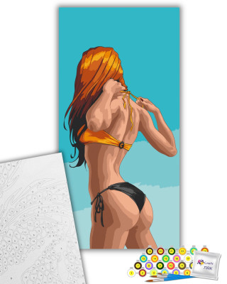 Картина за номерами "Літня спокуса" 10124-AC 40х80 см