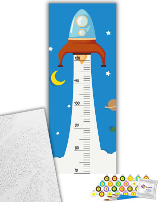 Ростомір "Космічна ракета" 15129-AC 30х80 см