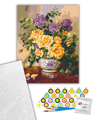 Картина за номерами "Літній букет" 13023-AC 40х50 см
