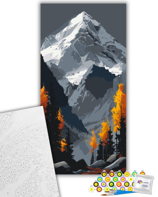 Картина за номерами "Непокорена вершина" 11046-AC 40х80 см
