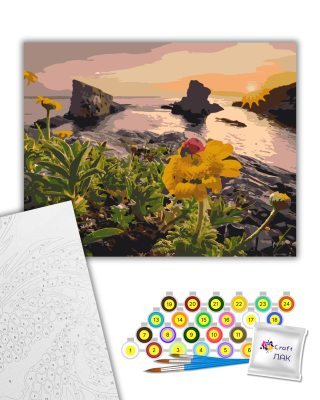 Картина за номерами "Мандруємо за сонечком" 40*50 см 10514-AC