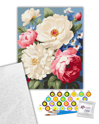 Картина за номерами "Весняні квіти" 13080-AC 40х50 см