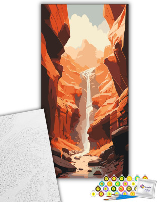 Картина за номерами "Каньйон" 11567-AC 40х80 см