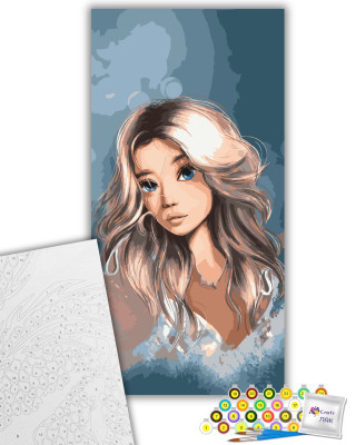 Картина за номерами "Досконала" 10126-AC 40х80 см by ©deshko.natasha