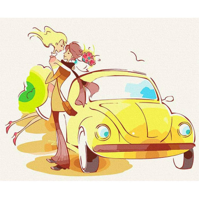 Картина за номерами "Почуття. Подарунок" 10400-AC 30х40 см