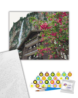 Картина за номерами "Санта Маддалена. Італія" 10559-AC 40х50 см