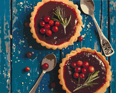 Картина за номерами "Брусничний кошик" 40*50 см 12009-AC