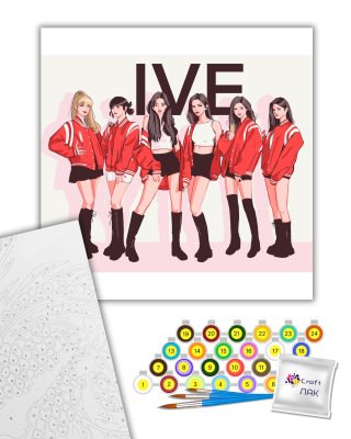 Картина за номерами "IVE" 10075-AC 40х50 см