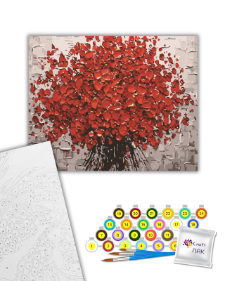 Картина за номерами "Пелюстковий спалах" 13104-AC 40х50 см