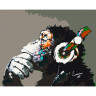 Картина по номерам "Disco monkey" 11675-AC 40х50 см