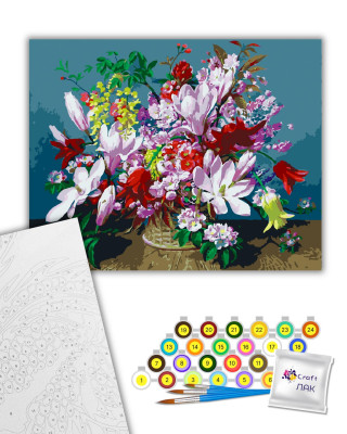 Картина за номерами "Весняний букет" 12153-AC 40х50 см