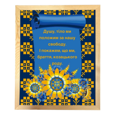 Картина за номерами "Дух" 13048-ACF 40х50 см з багетною рамкою