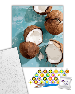 Картина за номерами "Унікальний горіх" 40*50 см 12010-AC