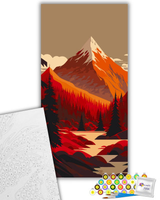 Картина за номерами "Перед сутінками" 11024-AC 40х80 см