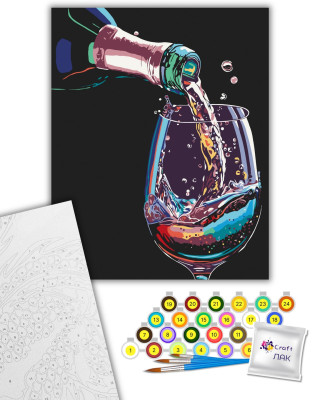 Картина за номерами "Ігристе" 12036-AC 40х50 см