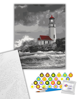 Картина за номерами "Вогник надії" 10500-AC 40х50 см