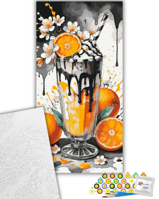 Картина за номерами "Цитрусовий десерт" 12025-AC 40х80 см