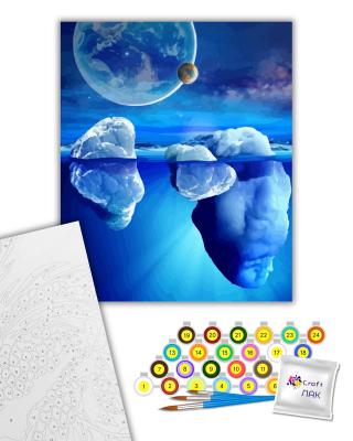 Картина за номерами "Зазирни в океан" 40*50 см 10519-AC