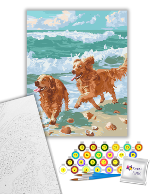 Картина за номерами "Грайливий бриз" 11738-АС 40х50 см by ©arttem_illustration