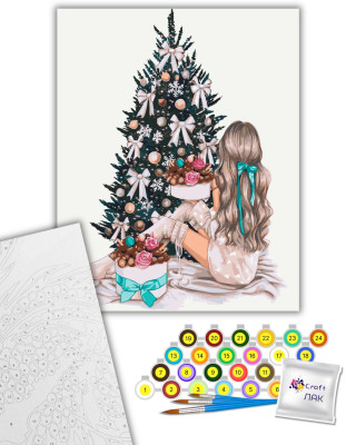 Картина за номерами "Новорічний затишок" 10156-AC 40х50 см