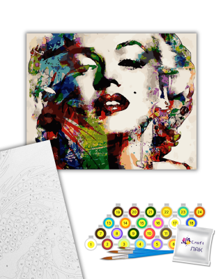 Картина за номерами "Монро" 10609-AC 40х50 см