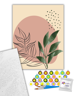 Картина за номерами "Ніжна абстракція 1" 13049-AC 40х50 см