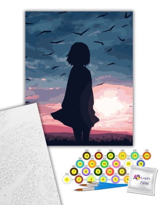 Картина за номерами "Розмова з вітром" 40*50 см 10217-АС