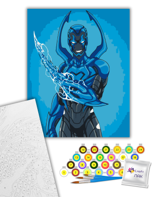 Картина за номерами "Синій Жук" 16014-AC 40х50 см