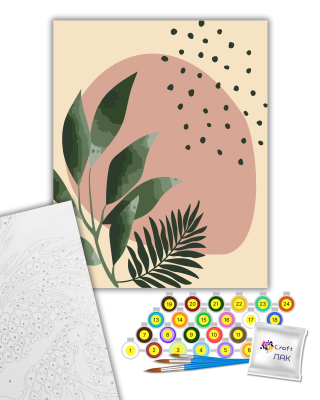 Картина за номерами "Ніжна абстракція 2" 13055-AC 40х50 см