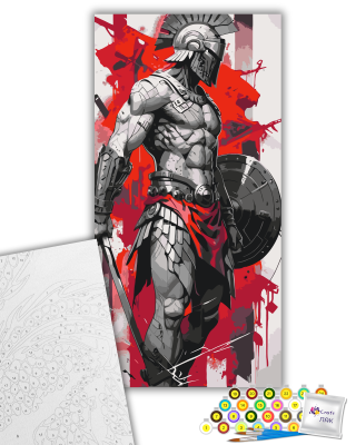 Картина за номерами "Легіонер" 10168-AC 40х80 см