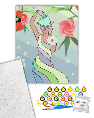 Картина за номерами "Грація" 10394-AC 40х50 см