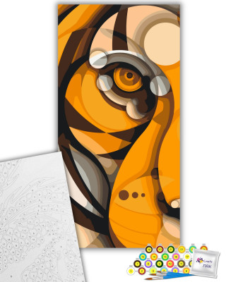 Картина за номерами "Риси хижака" 11539-AC 40х80 см