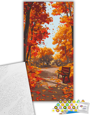 Картина за номерами "Осінній парк" 11572-AC 40х80 см