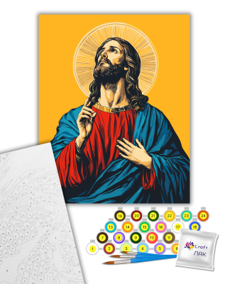 Картина за номерами "Спаситель" 16141-AC 40х50 см by ©arttem_illustration