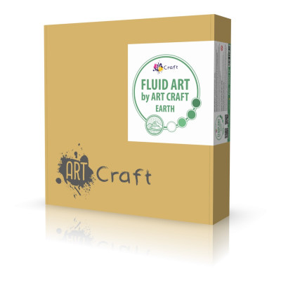 Набір для творчості FLUID ART "ЗЕМЛЯ" 16504-AC