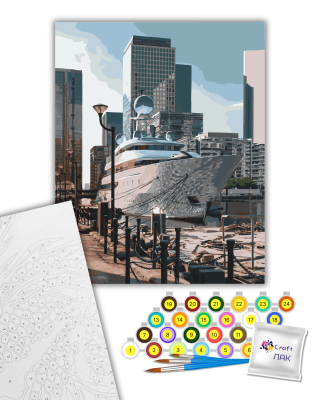 Картина за номерами "Канері-Уорф. Лондон" 11220-AC 40х50 см