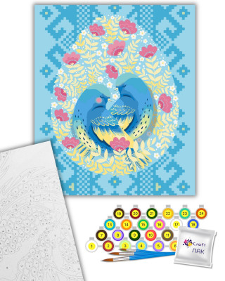 Картина за номерами "Гармонія" 13030-AC 40х50 см by Polina Skurykhina ©pollypop92