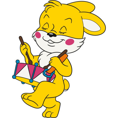 Дитяча розмальовка "Барабанщик" 15074-AC 25х30 см