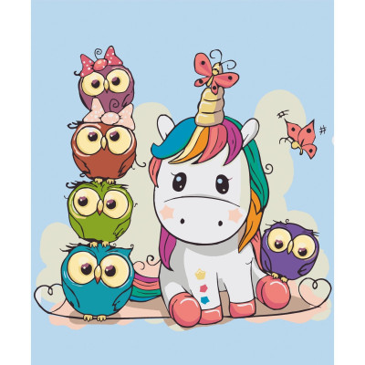 Картина за номерами "Казкові друзі" 15525-AC 40х50 см