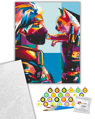 Картина за номерами "Какаши. Фан-арт" 10260-AC 40х50 см
