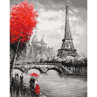 Картина за номерами "Паризький бомонд" 11223-AC 40х50 см