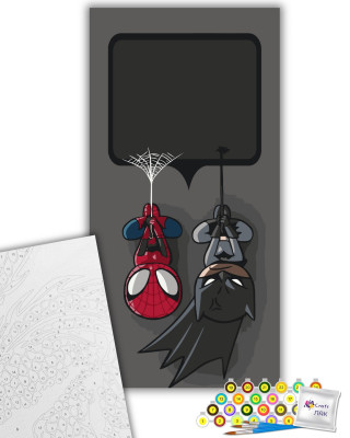 Листівка за номерами "Супергерої" 16115-AC 40х80 см